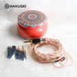 HAKUGEI Straw God Litz OFC & Silver Plated Mixed Braided Earphone Cable For Discount