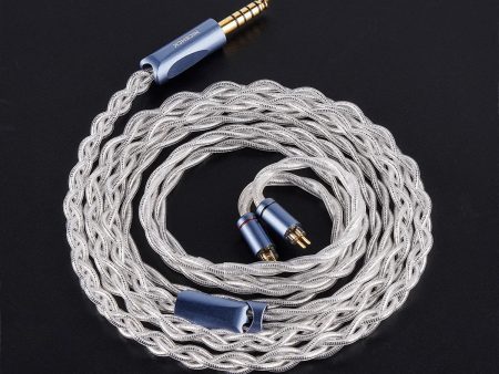 NiceHCK GalaxyLab 7N 9µm Silver Foil Plated OCC + Silver Plated Induction Annealing Copper Cable Online now