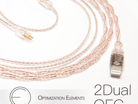 OE Audio 2DualOFC High-Fidelity Earphone Cable Online now