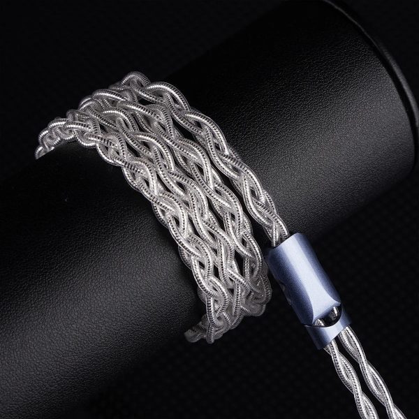 NiceHCK GalaxyLab 7N 9µm Silver Foil Plated OCC + Silver Plated Induction Annealing Copper Cable Online now