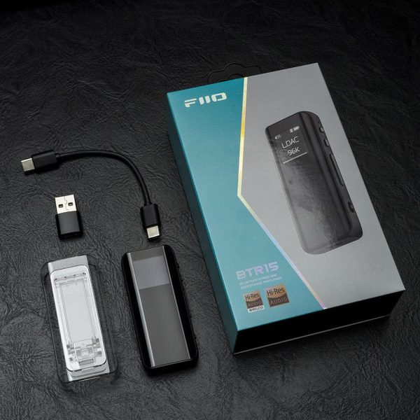 FiiO BTR15 Bluetooth 5.1 Daul ES9219MQ DAC Chip DSD256 Headphone Amplifier Online Sale