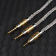 NiceHCK MoonGod Japan Silver Plated Furukawa Copper HiFi Earphone Cable Sale