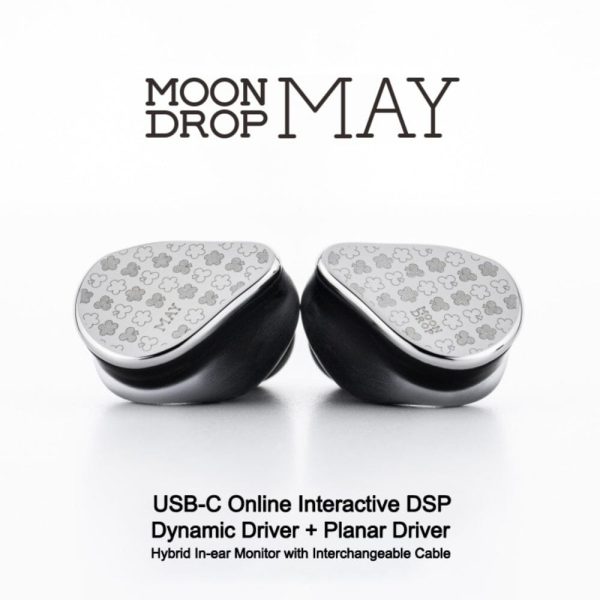 Moondrop May DSP Fully Balanced DD+Planar Hybrid Drivers HiFi IEMs For Discount