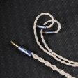 NiceHCK WabiZone 7N OCC+5N Single Crystal Silver HiFi IEM Cable Cheap