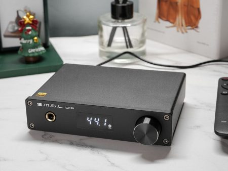 Open Box SMSL D12 AK4493S Bluetooth 5.0 USB MQA DAC & Headphone Amplifier Online now