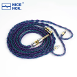 NiceHCK DualGod Silver Plated Furukawa Copper+Graphene HiFi IEM Upgrade Cable Fashion