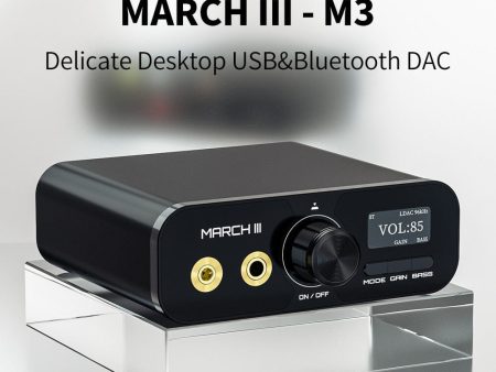 TempoTec March III - M3 Desktop USB DAC & Bluetooth Audio DAC Receiver Online Hot Sale