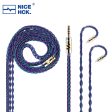 NiceHCK DualGod Silver Plated Furukawa Copper+Graphene HiFi IEM Upgrade Cable Fashion