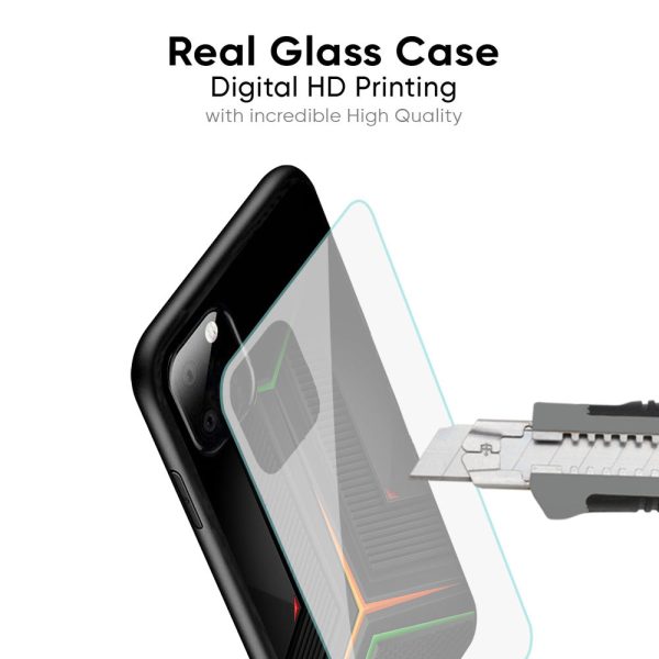 Modern Ultra Chevron Glass Case for Samsung Galaxy S24 FE 5G Discount