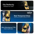 Yellow Racing Car Glass Case for Samsung Galaxy S24 FE 5G on Sale