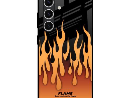 Fire Flame Glass Case for Samsung Galaxy S24 FE 5G Online