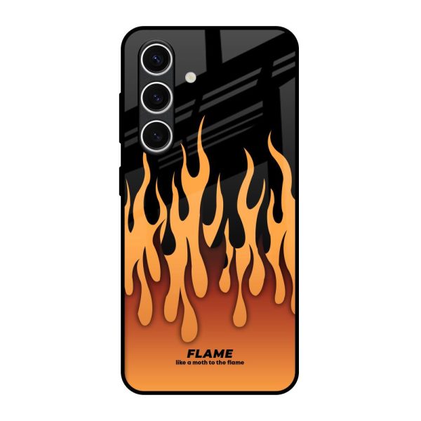 Fire Flame Glass Case for Samsung Galaxy S24 FE 5G Online