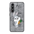 Cute Baby Bunny Glass Case for Samsung Galaxy S24 FE 5G Sale