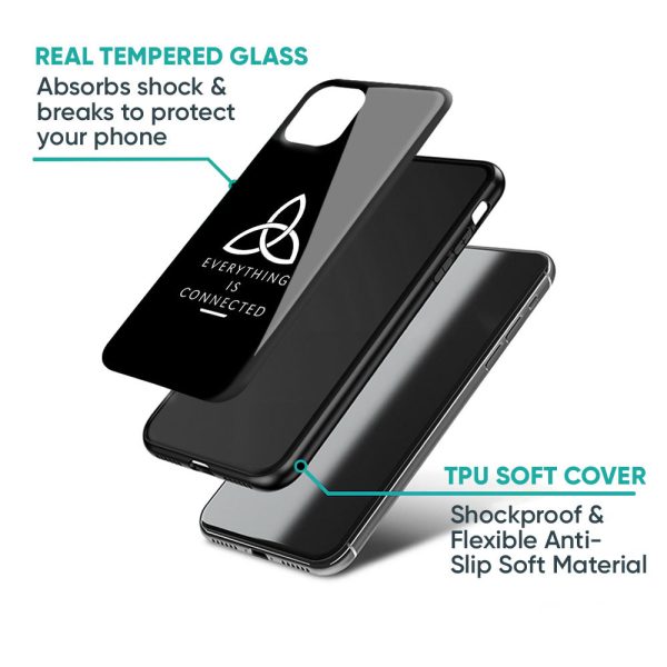 Everything Is Connected Glass Case for Samsung Galaxy S24 FE 5G Fashion