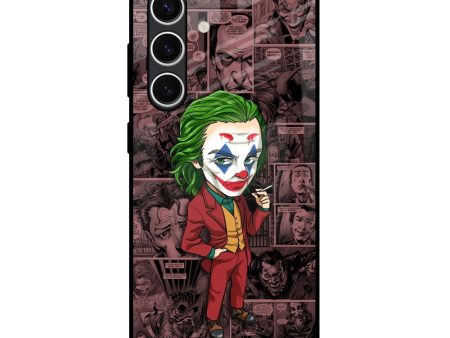 Joker Cartoon Glass Case for Samsung Galaxy S24 FE 5G Hot on Sale