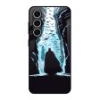 Dark Man In Cave Glass Case for Samsung Galaxy S24 FE 5G Online now