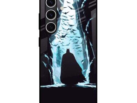 Dark Man In Cave Glass Case for Samsung Galaxy S24 FE 5G Online now