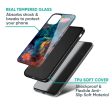 Colored Storm Glass Case for Oppo Reno8 5G Sale