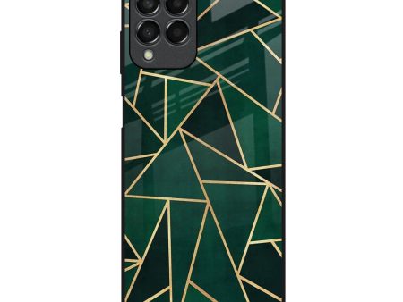 Abstract Green Glass Case For Samsung Galaxy M53 5G Hot on Sale