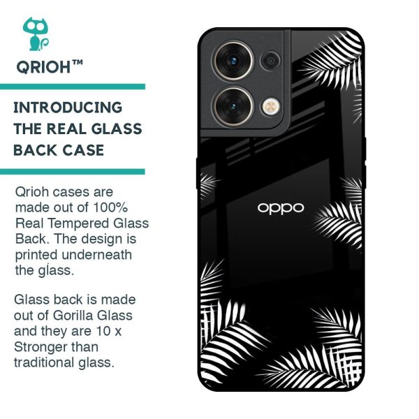 Zealand Fern Design Glass Case For Oppo Reno8 5G Cheap