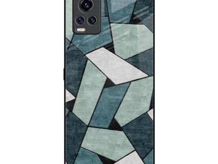 Abstact Tiles Glass Case for Vivo V20 Pro on Sale