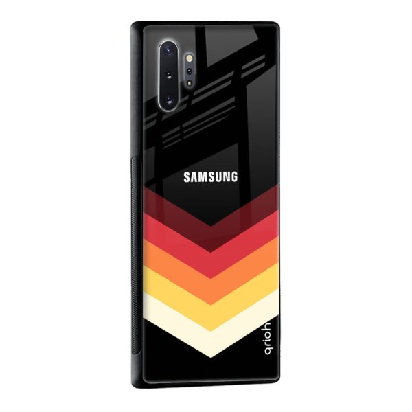 Abstract Arrow Pattern Glass Case For Samsung Galaxy M53 5G Cheap