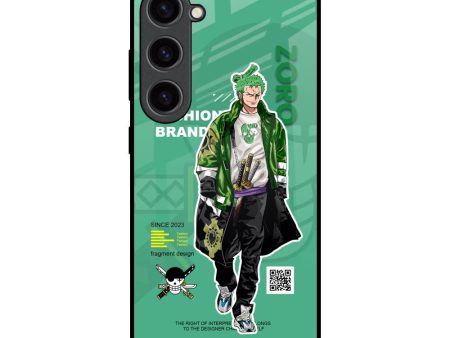 Zoro Bape Glass Case for Samsung Galaxy S23 5G on Sale