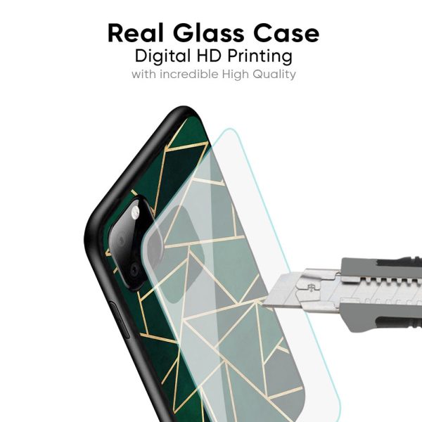 Abstract Green Glass Case For Vivo V20 Pro Discount