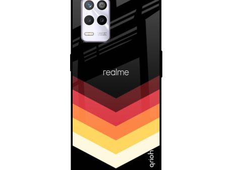 Abstract Arrow Pattern Glass Case For Realme 9 5G Cheap