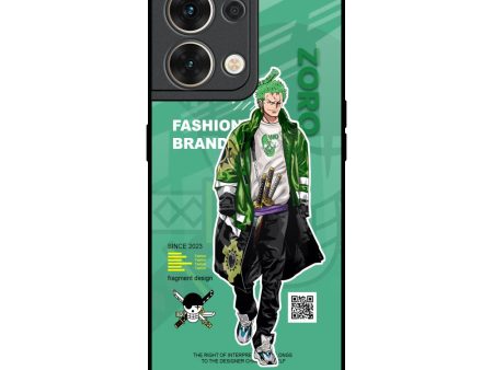 Zoro Bape Glass Case for Oppo Reno8 5G Hot on Sale