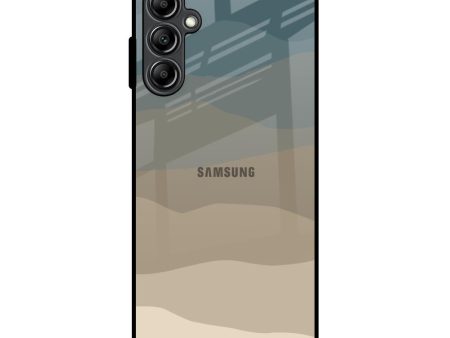 Abstract Mountain Pattern Glass Case for Samsung Galaxy A14 5G Online now