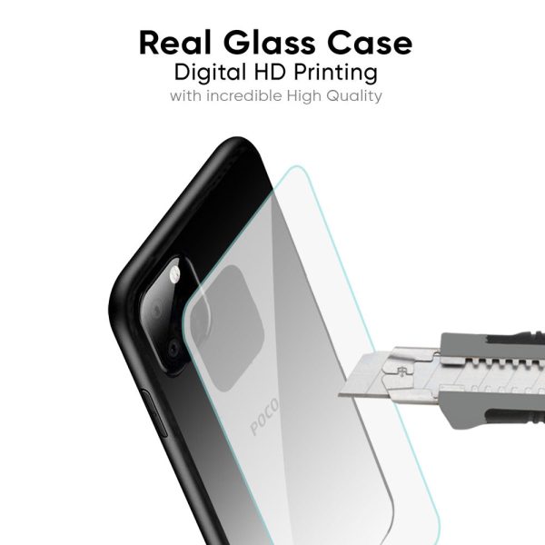 Zebra Gradient Glass Case for Poco M6 Pro 5G Sale