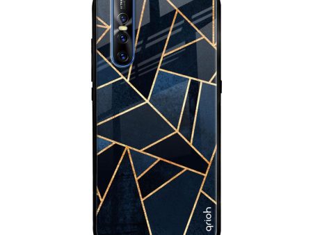 Abstract Tiles Glass case for Vivo V15 Pro For Cheap